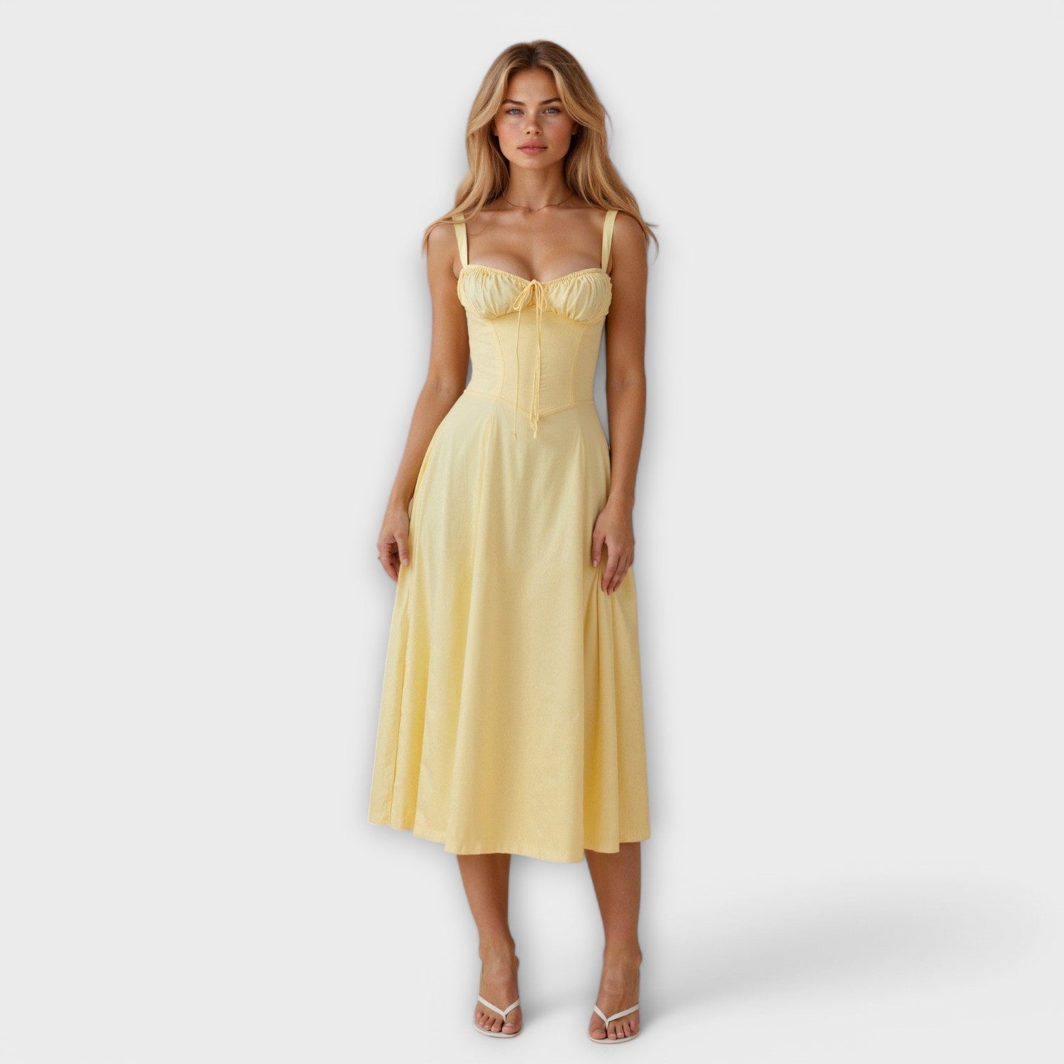 Kiana - Corset Midi-jurk