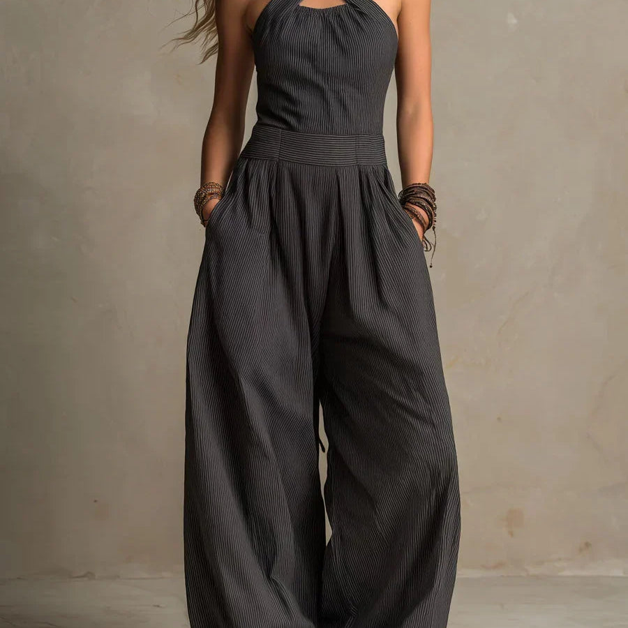 Bianca | Jumpsuit met een Elegante Kruisdecollété
