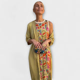Elveria – Maxikleed met bijpassende Cardigan