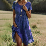Eterna - Midi Jurk Tijdloze Elegant