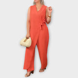 Lilianna - Elegante Jumpsuit met Wickelsnit