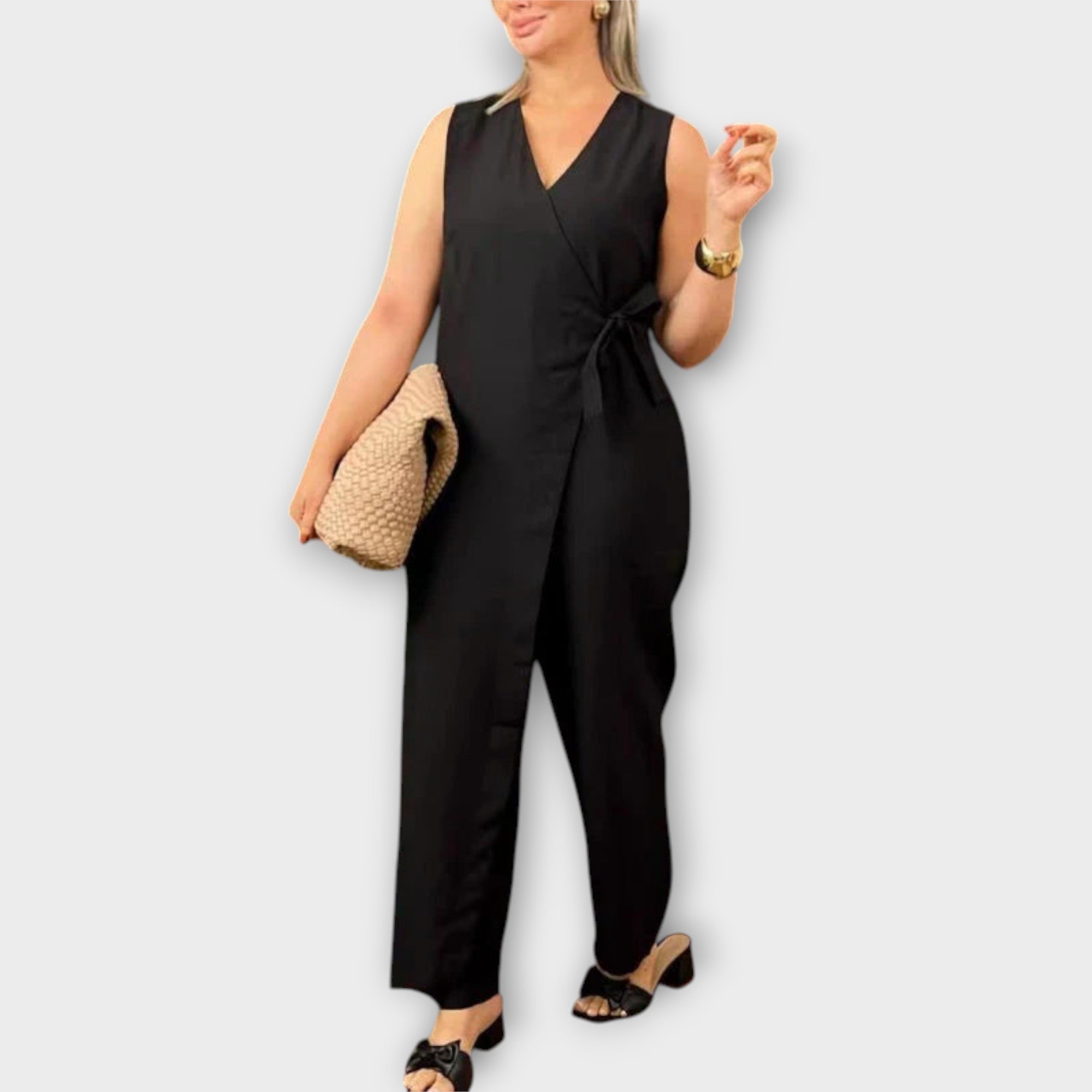 Lilianna - Elegante Jumpsuit met Wickelsnit