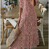Luna | Midi jurk in ongedwongen boho-stijl